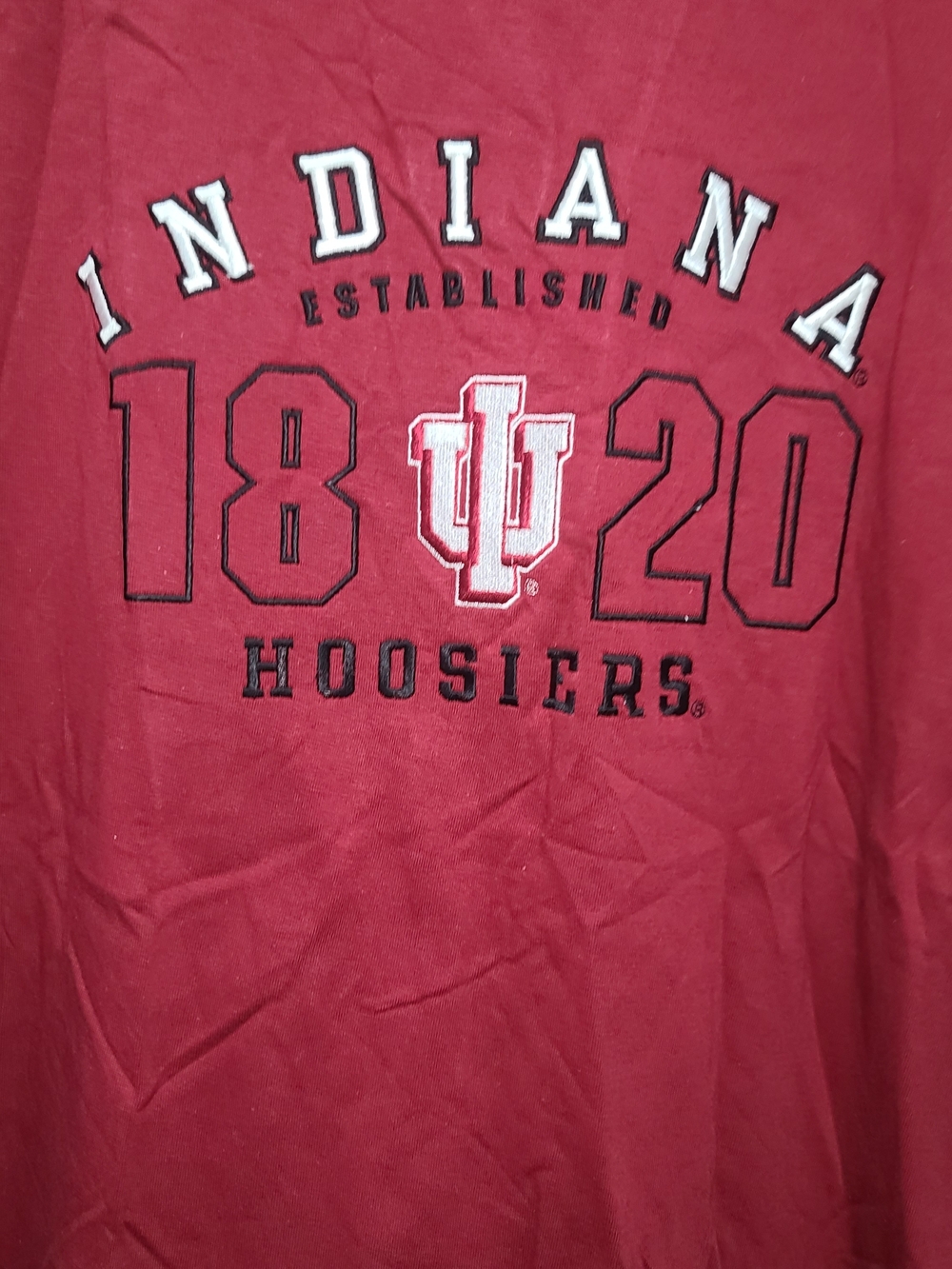 Pro Player Indiana Hoosiers Red Graphic Sweatshirt 1820